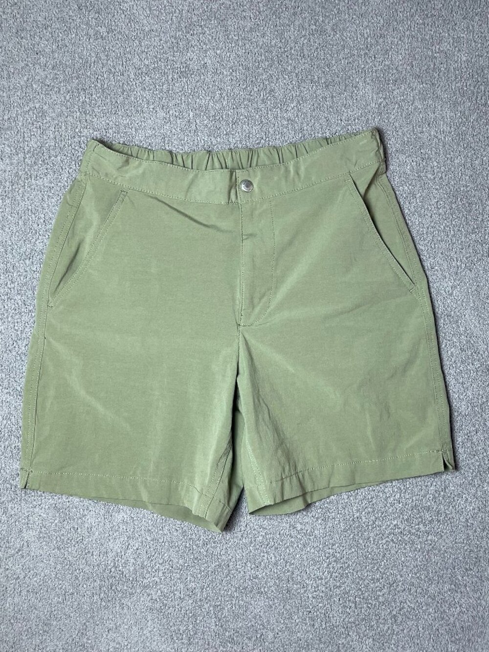 Buck Mason Deck Short 6" Inseam Stretch Classic Fit Quick Dry Movement Men's 30